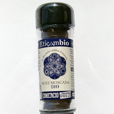 Nuez moscada entera 27gs ETICAMBIO