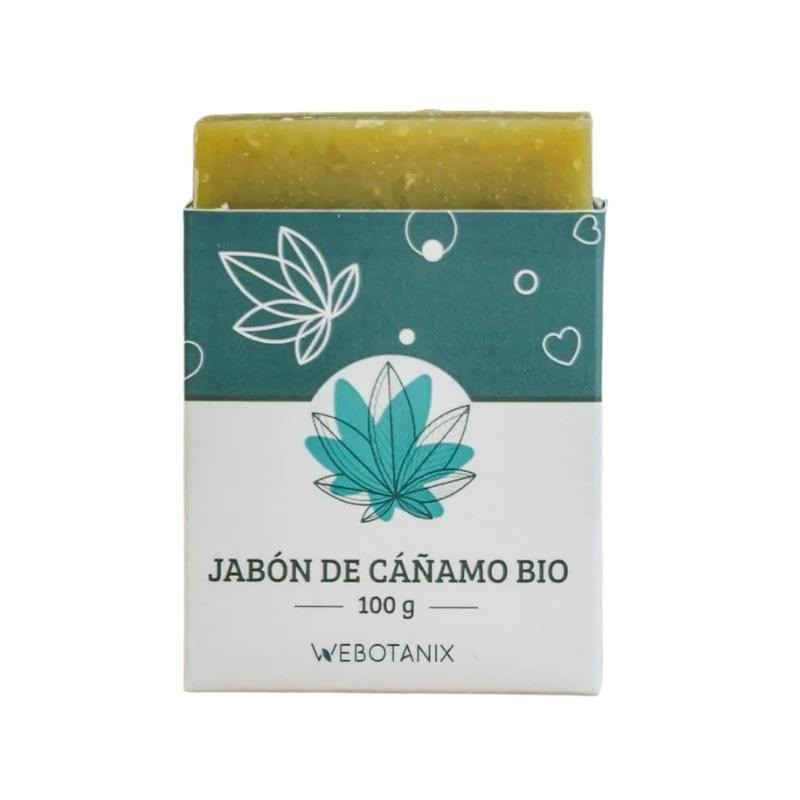 Jabón sólido CBD bio 100g WEBOTANIX