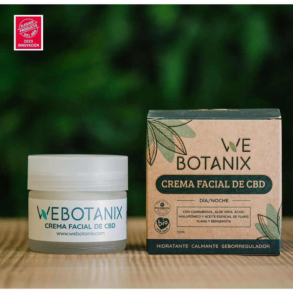 CREMA FACIAL CBD WEBOTANIX 50ML (TIENDA)