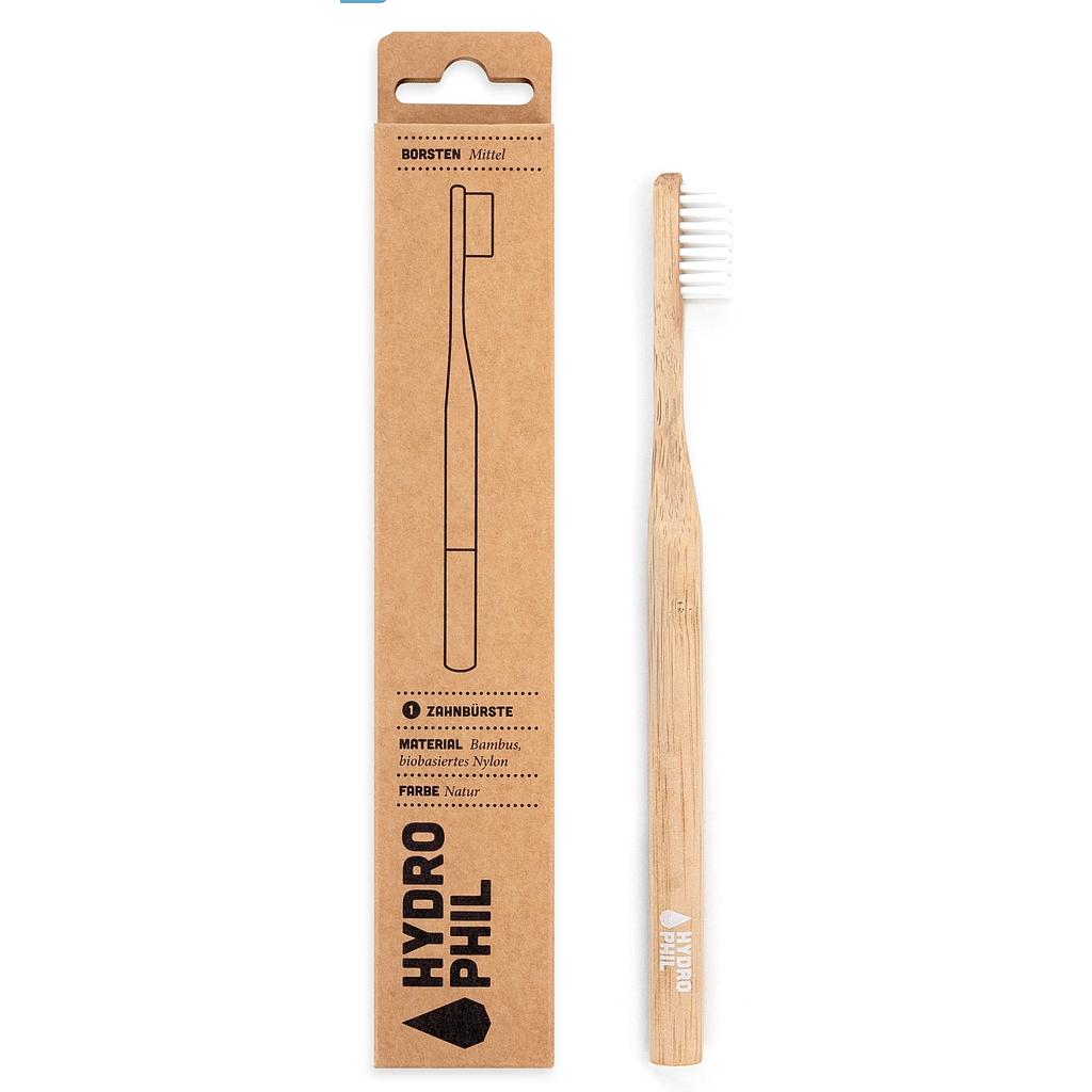 Cepillo dientes bambu adulto natural HYDROPHIL