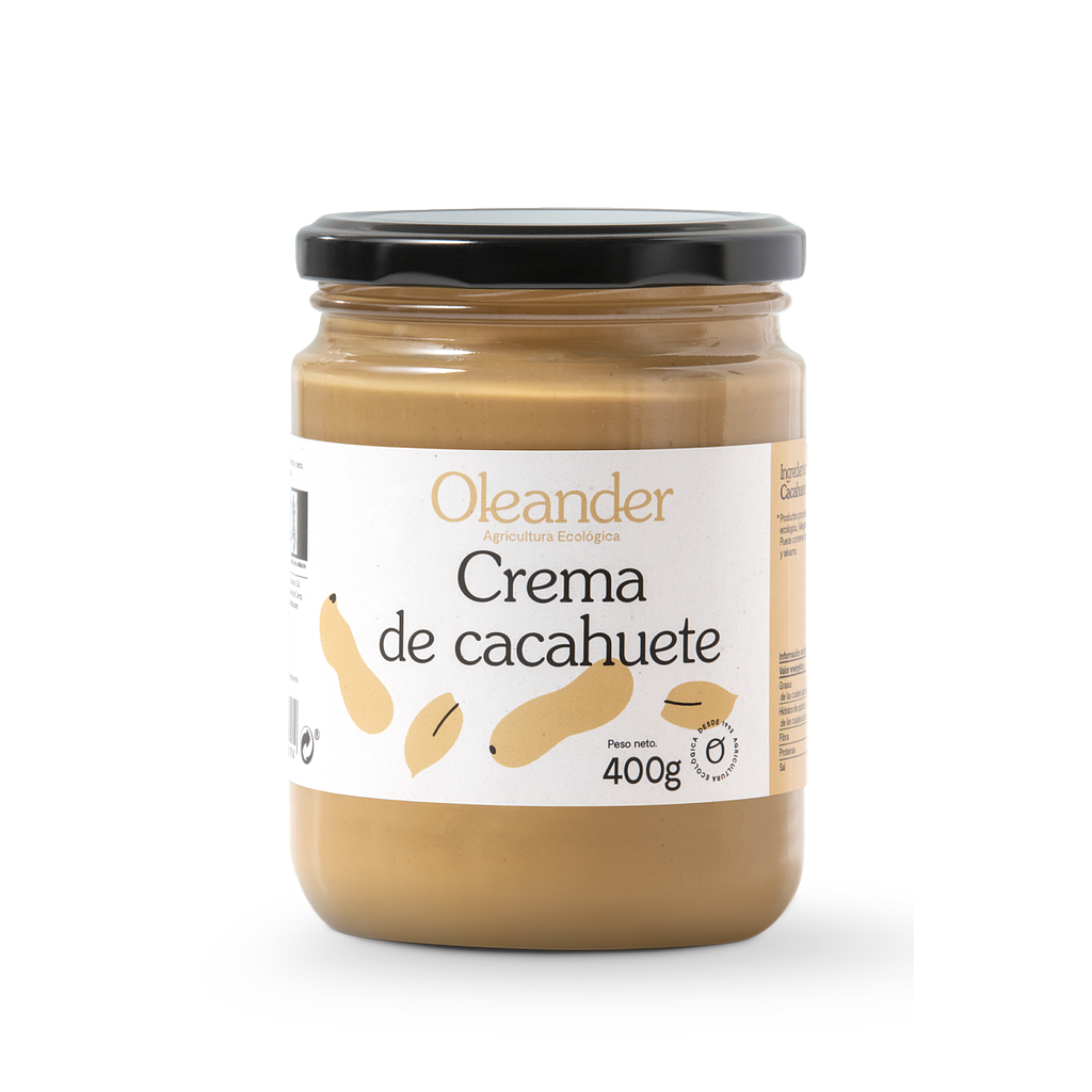 CREMA CACAHUETE BOTE OLEANDER 400G