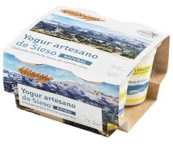 Yogur natural de Sieso 4x125g VILLA VILLERA