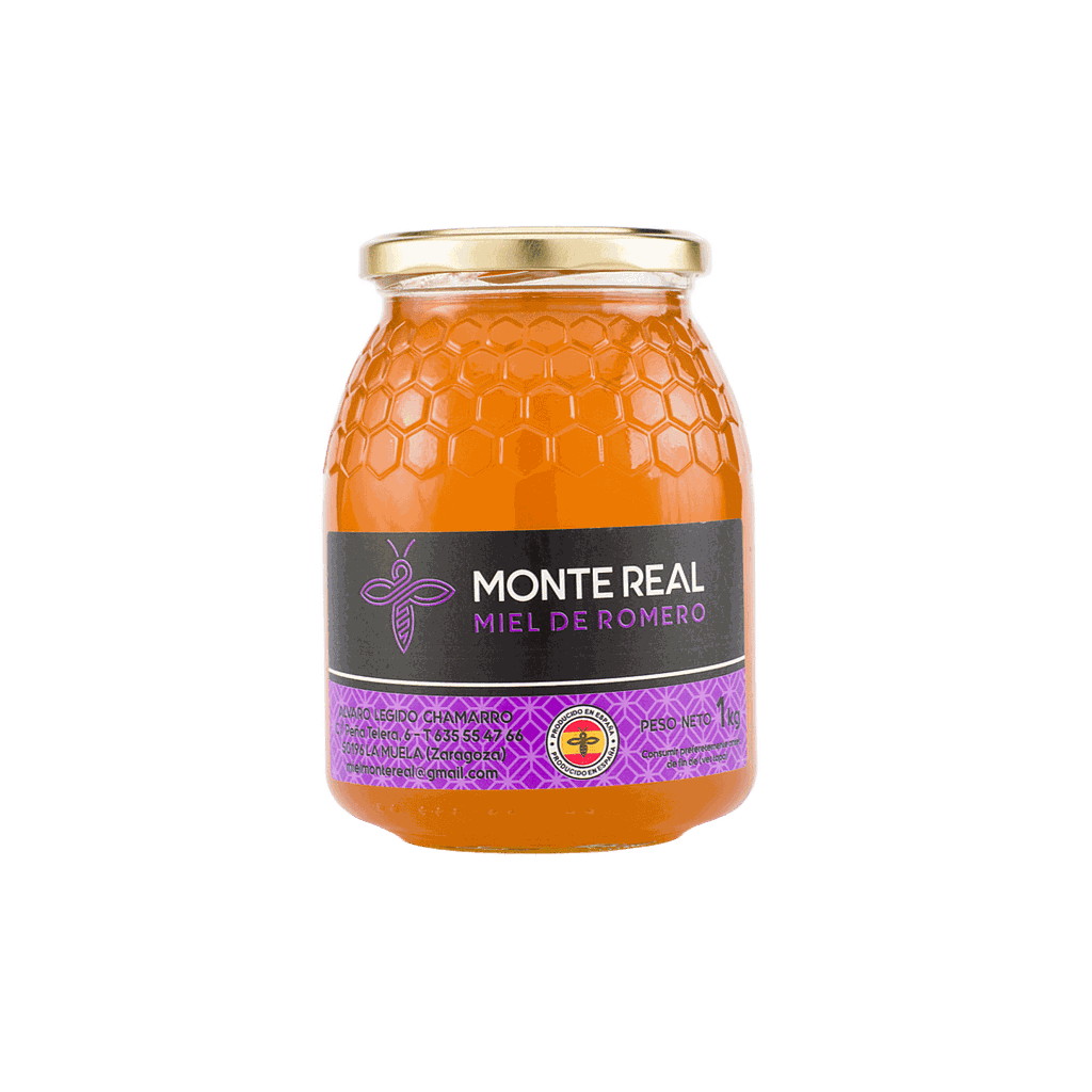 Miel romero 1kg MONTE REAL