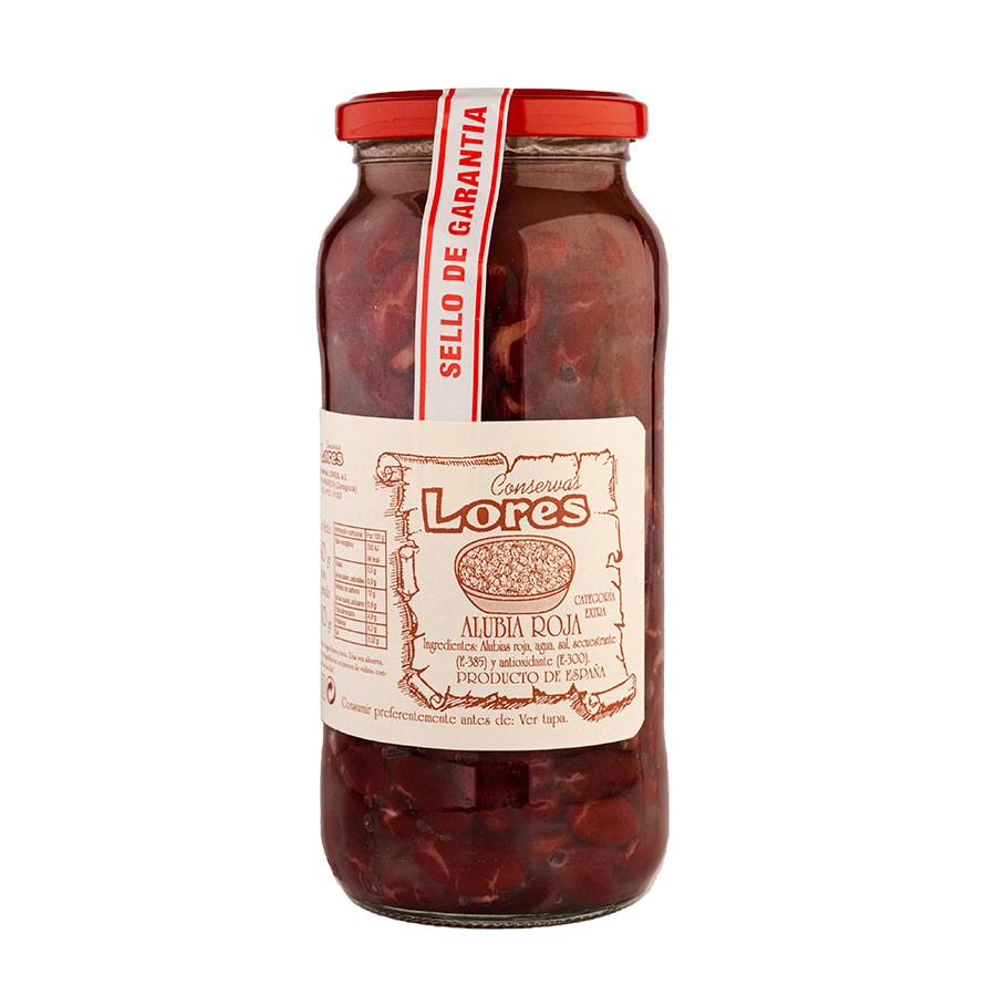 ALUBIAS ROJAS CONSERVAS LORES 540G