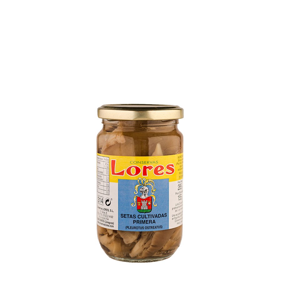 Setas de cardo (Pleurotus Ostreatus) 285g CONSERVAS LORES