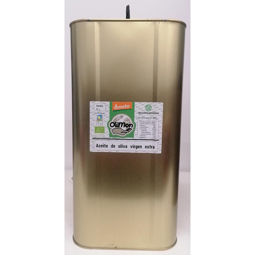ACEITE OLIVA VIRGEN EXTRA LATA OLIMON 5L