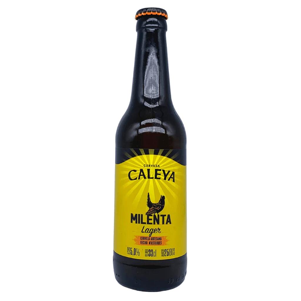 CERVEZA LAGER 5º BOTELLA CALEYA MILENTA 33CL