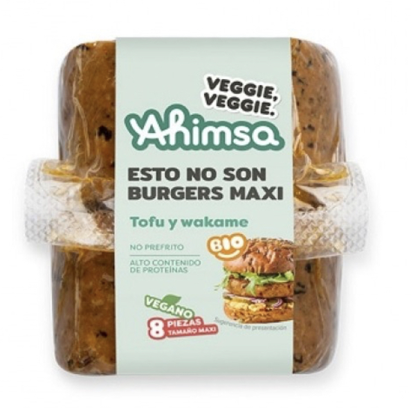 Burguer vegetal tofu y wakame 750g AHIMSA