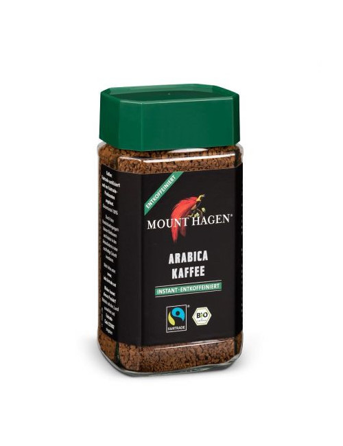 CAFE LIOFILIZADO INSTANTANEO DESCAFEINADO MOUNT HAGEN 100G