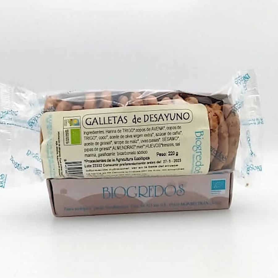 GALLETA DESAYUNO BIOGREDOS 200G