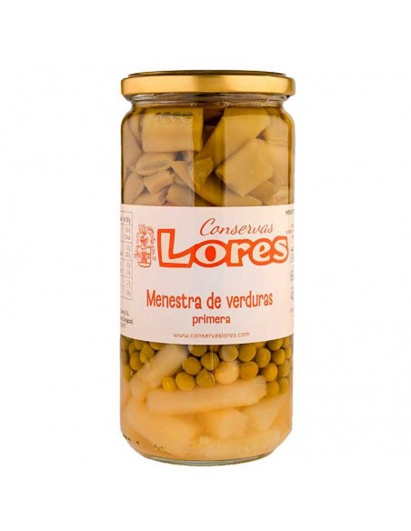 MENESTRA VERDURAS CONSERVAS LORES 660G