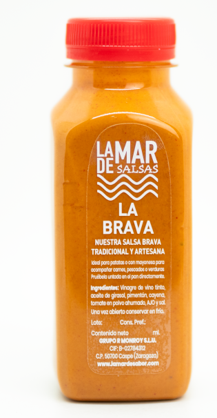 La brava 250ml LA MAR DE SABOR