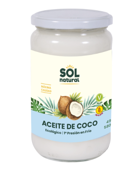 ACEITE COCO SOL NATURAL 580ML