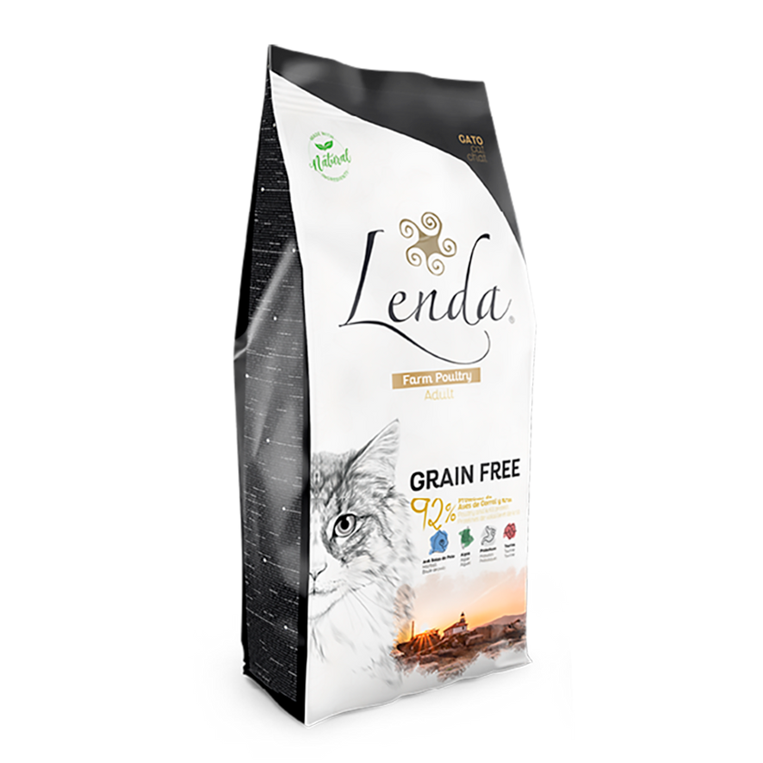 GATO FARM POULTRY ADULTO LENDA 2KG