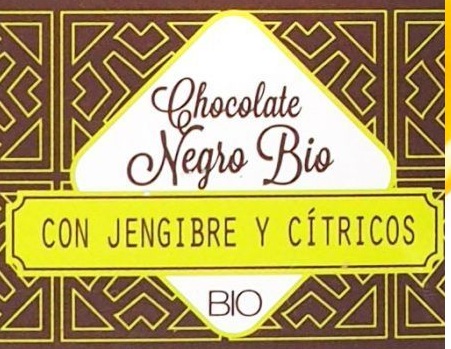 CHOCOLATE NEGRO JENGIBRE CITRICOS 80G ISABEL