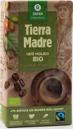 CAFE MOLIDO NATURAL BIO TIERRA MADRE OXFAM 250G