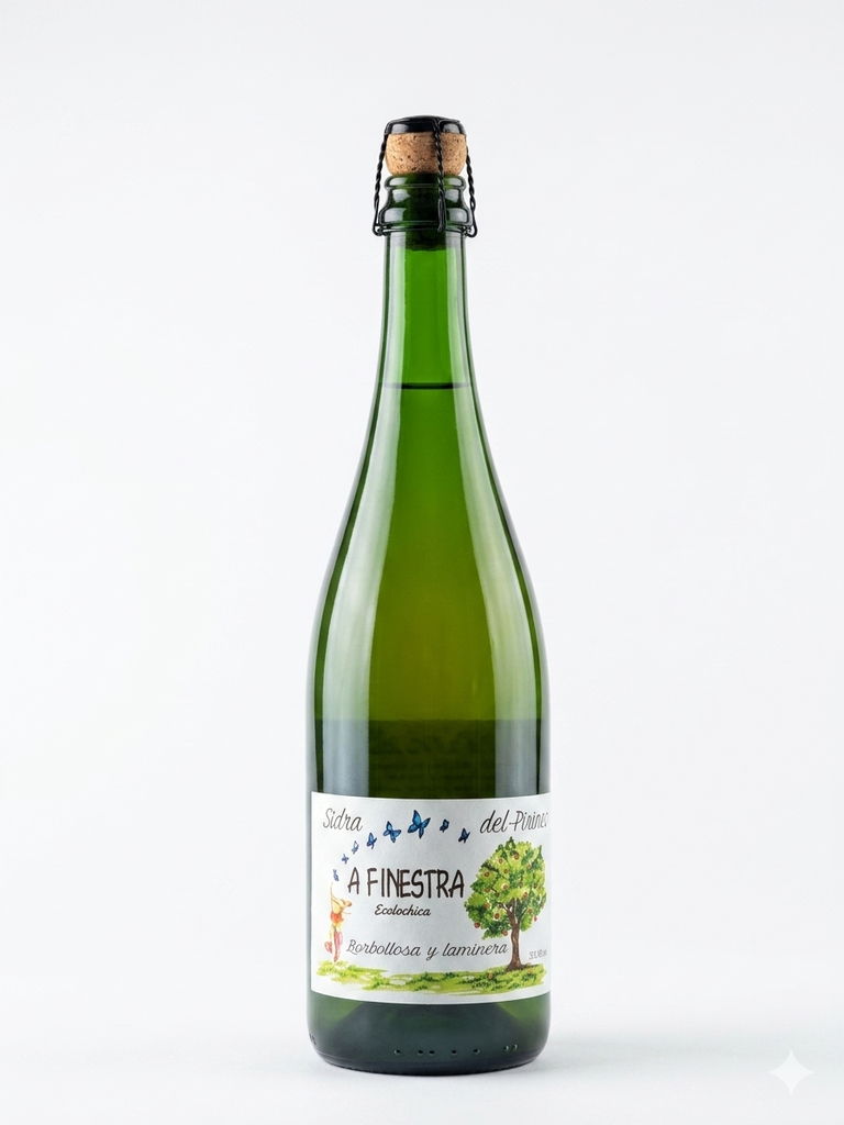 SIDRA ESPUMOSA A FINESTRA BORBOLLOSA 75CL