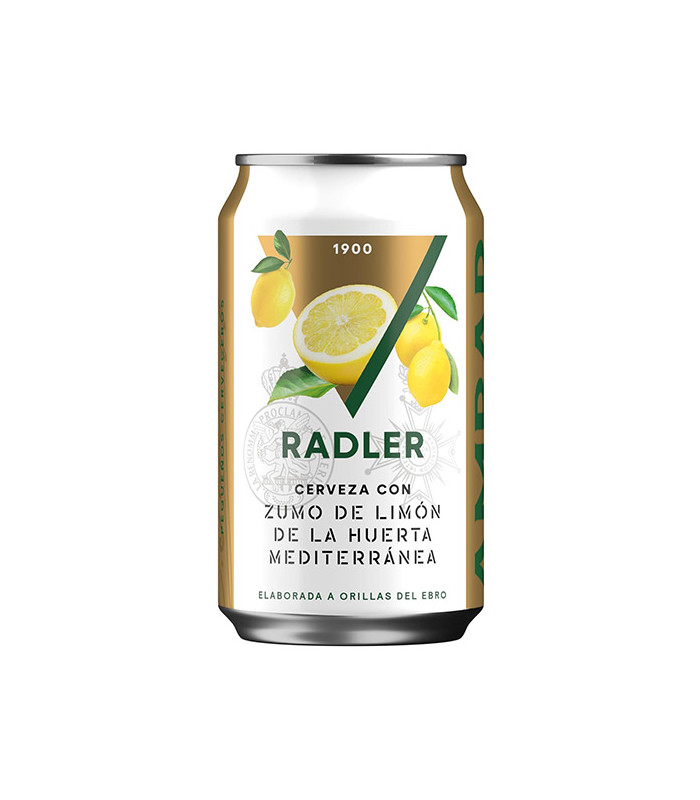CERVEZA RADLER 000 LATA AMBAR 33CL