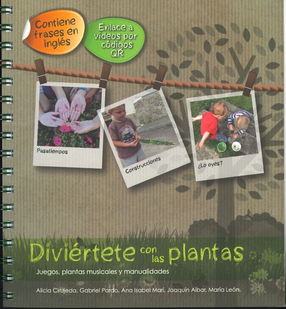 LIBRO DIVIERTETE CON LAS PLANTAS