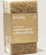 ESPONJA  FIBRA CELULOSA NATULIM 2UND