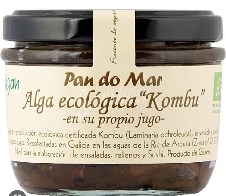 Alga eco kombu 125g PAN DO MAR