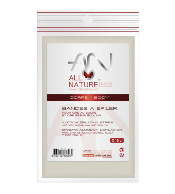 ALLO NATURE BANDAS DEPILACIÓN
