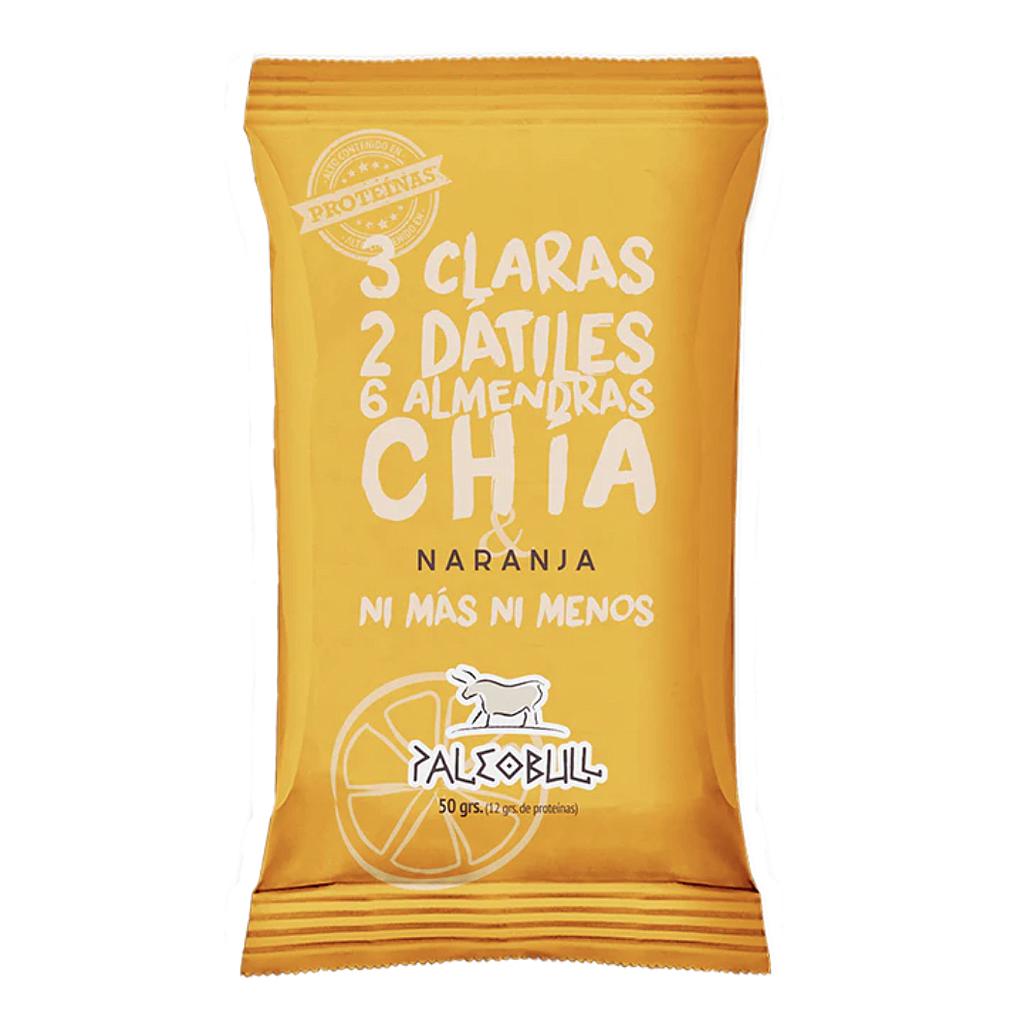 BARRITA NARANJA CHIA PALEOBULL 50G