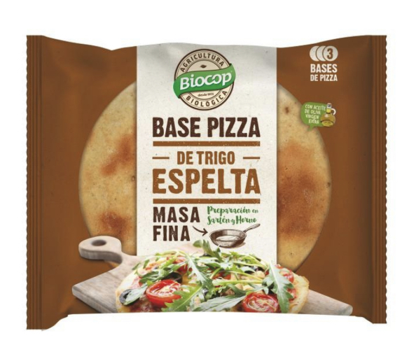 Base pizza espelta 390g BIOCOP