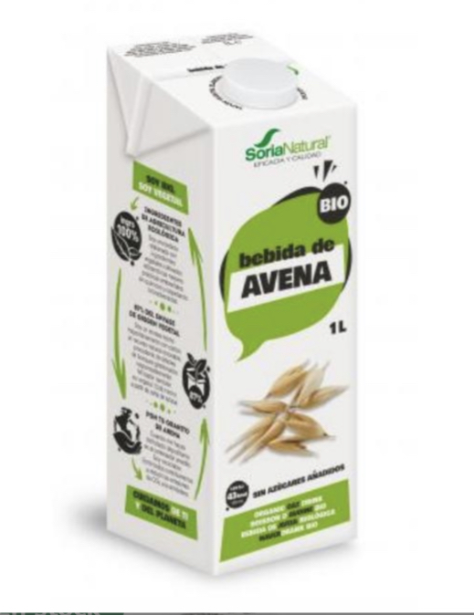 BEBIDA AVENA SORIA NATURAL 1L