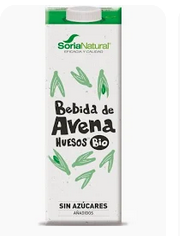 BEBIDA AVENA HUESOS SORIA NATURAL 1L