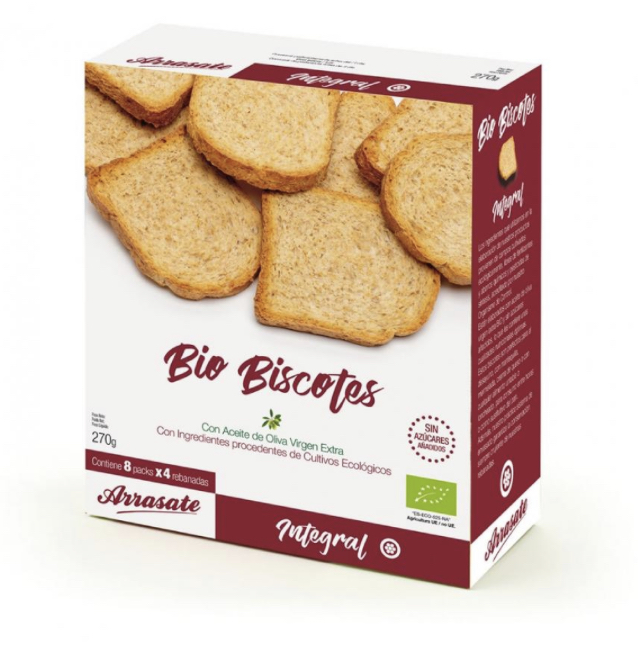 Biscotes Integral 270g ARRASATE