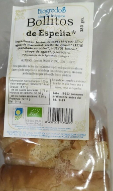 BOLLITO ESPELTA BIOGREDOS 350G