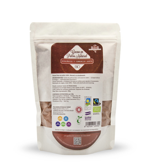 CACAO POLVO PURO BIO ISABEL 300G