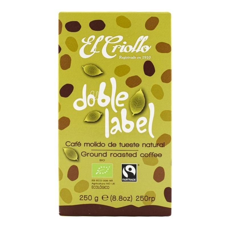 CAFE DOBLE LABEL CRIOLLO 250G