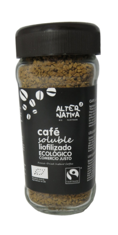 CAFE LIOFILIZADO SOLUBLE ALTERNATIVA 3 100G