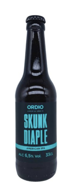 Cerveza American Ipa Skunk Diaple 6,2º 33cl Ordio