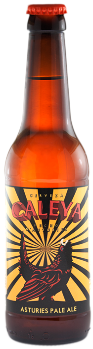 CERVEZA PALE ALE 5º BOTELLA CALEYA ASTURIES 33CL