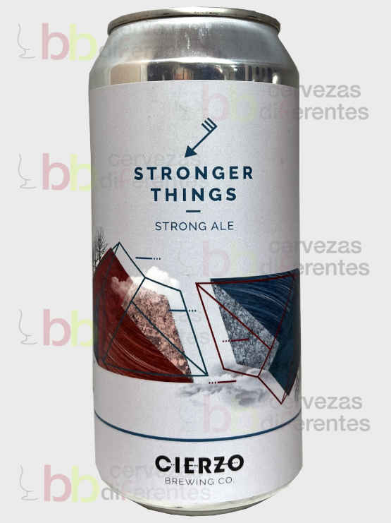 CERVEZA STRONG ALE 7,8º LATA CIERZO 44CL