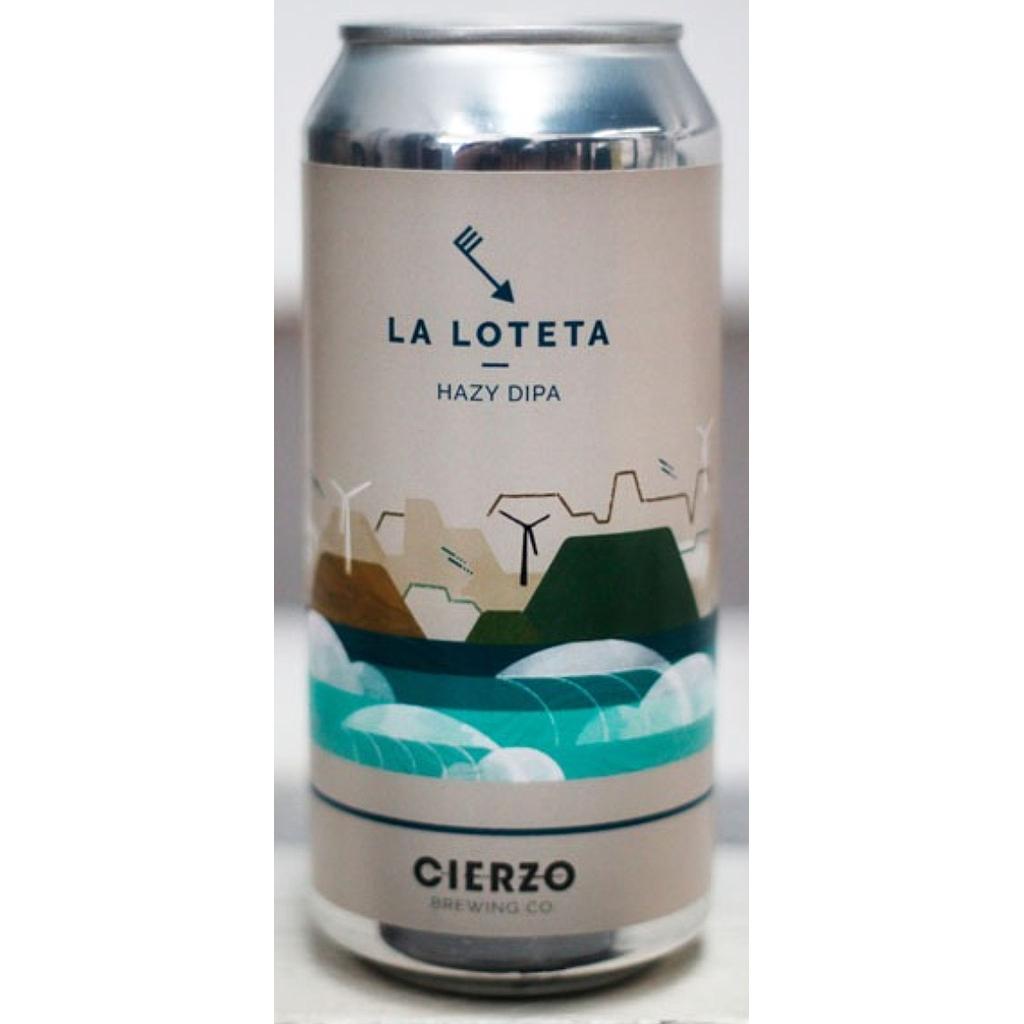 Cerveza la loteta hazy ipa 44 cl CIERZO