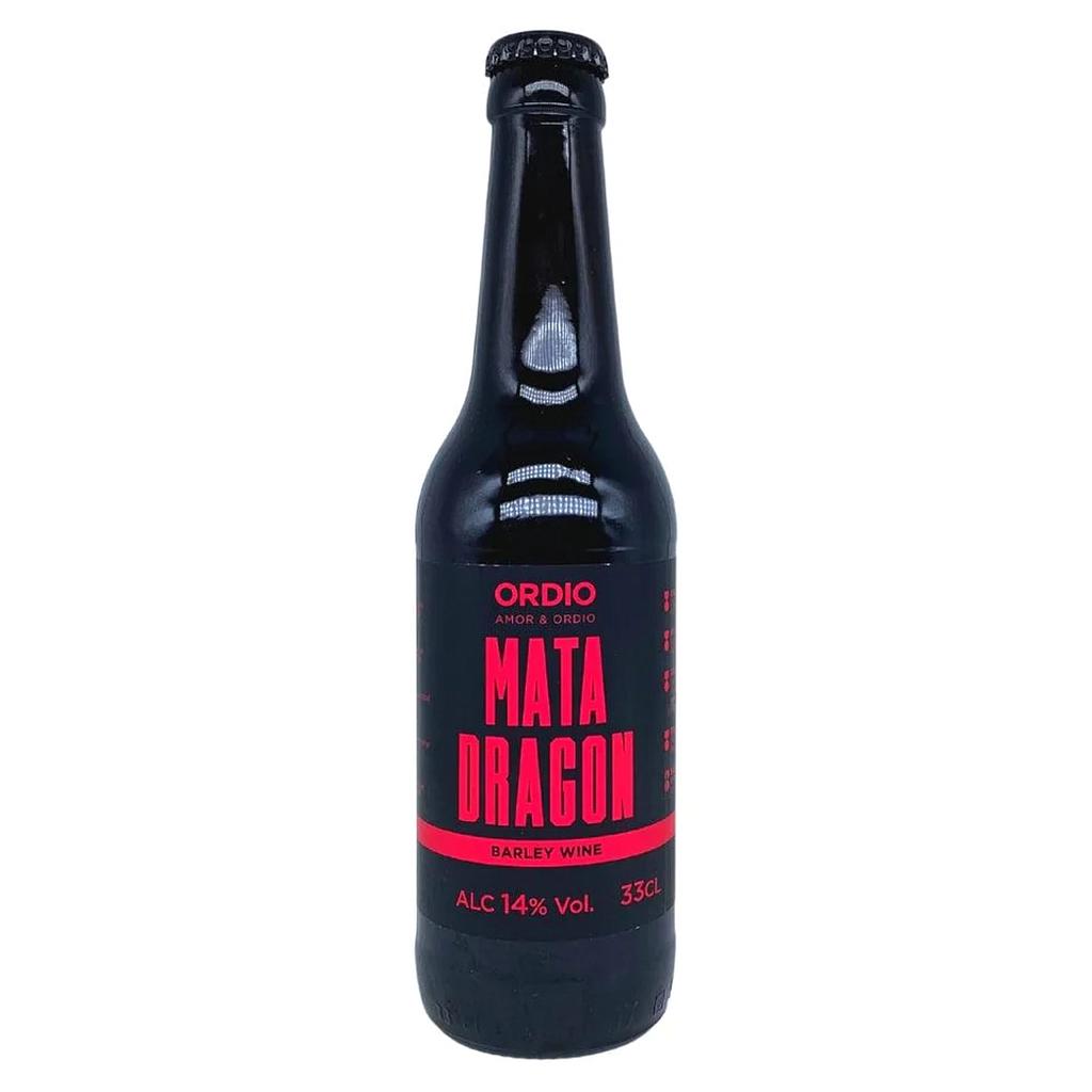 CERVEZA NEGRA 14º BOTELLA ORDIO MATADRAGONS 33CL
