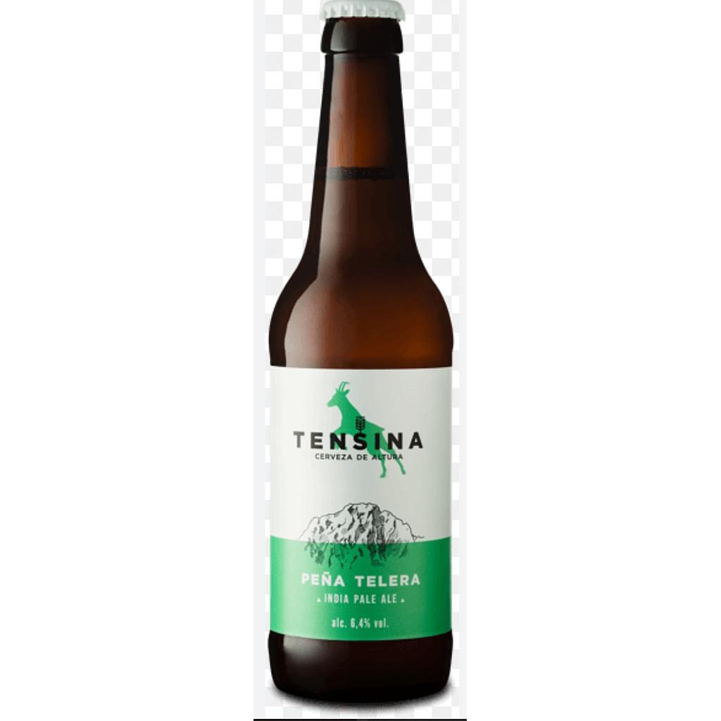 CERVEZA IPA 6,4º BOTELLA TENSINA PEÑA TELERA 33CL