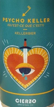 CERVEZA LAGER 5,5º LATA CIERZO PSYCHO KELLER 44CL