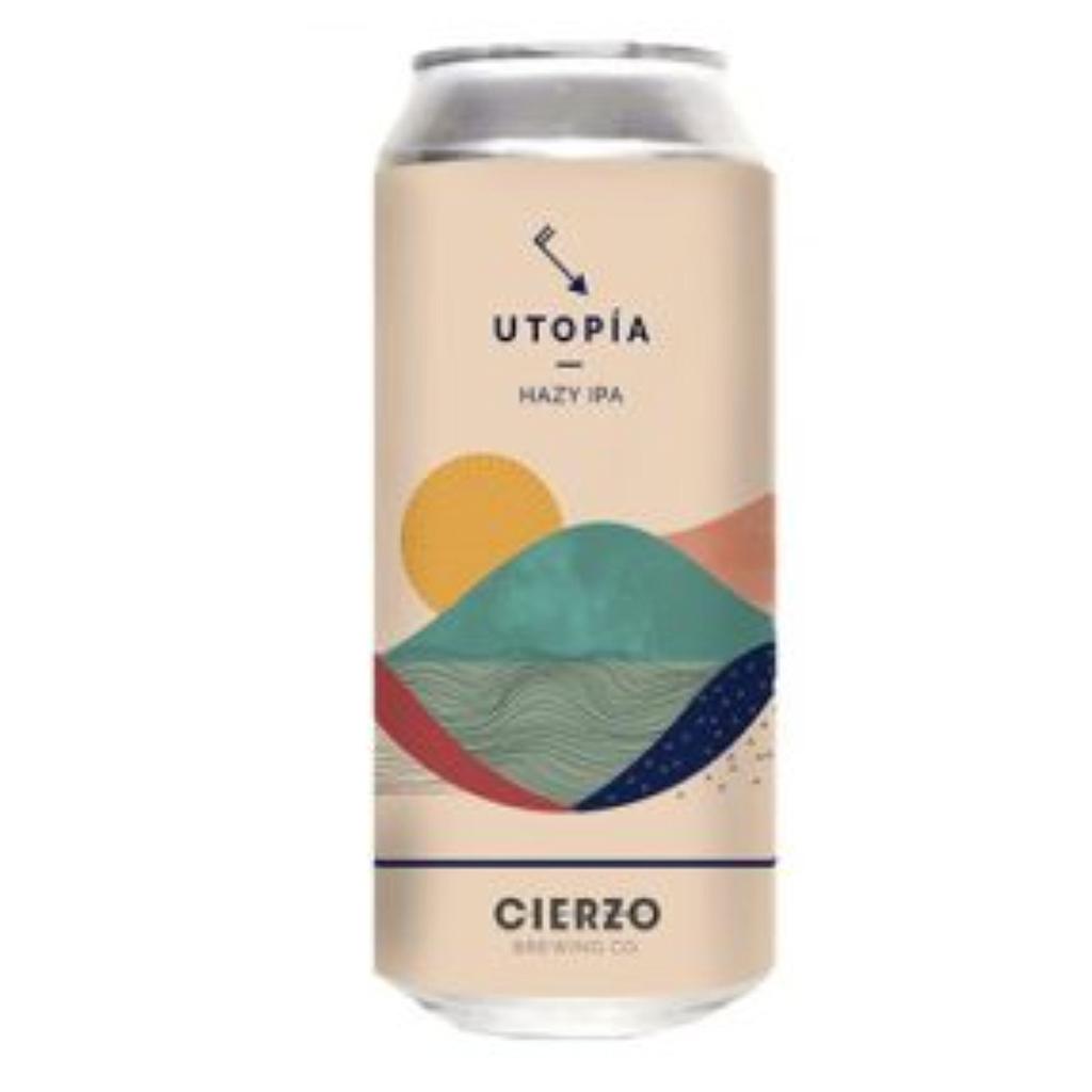 Cerveza utopia hazy ipa 44cl CIERZO