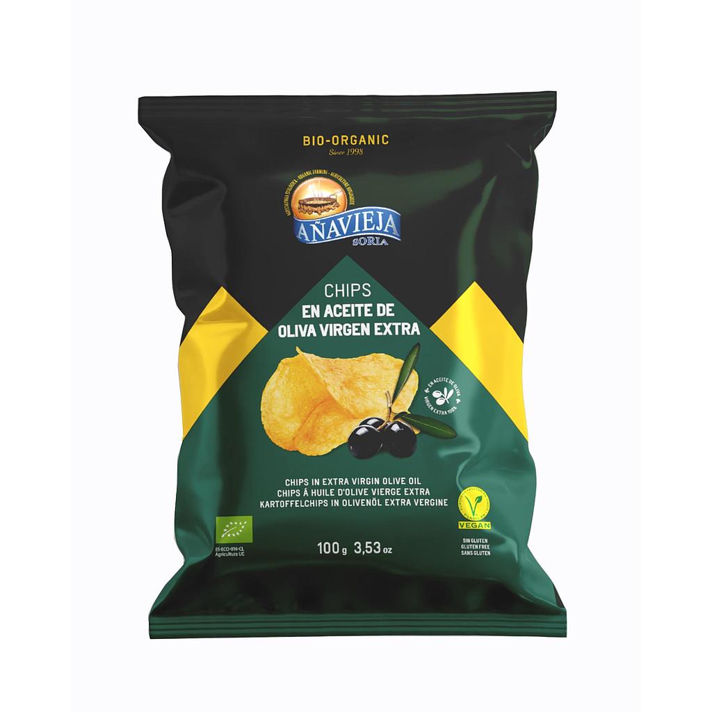 CHIPS ACEITE OLIVA BIO AÑAVIEJA 100G