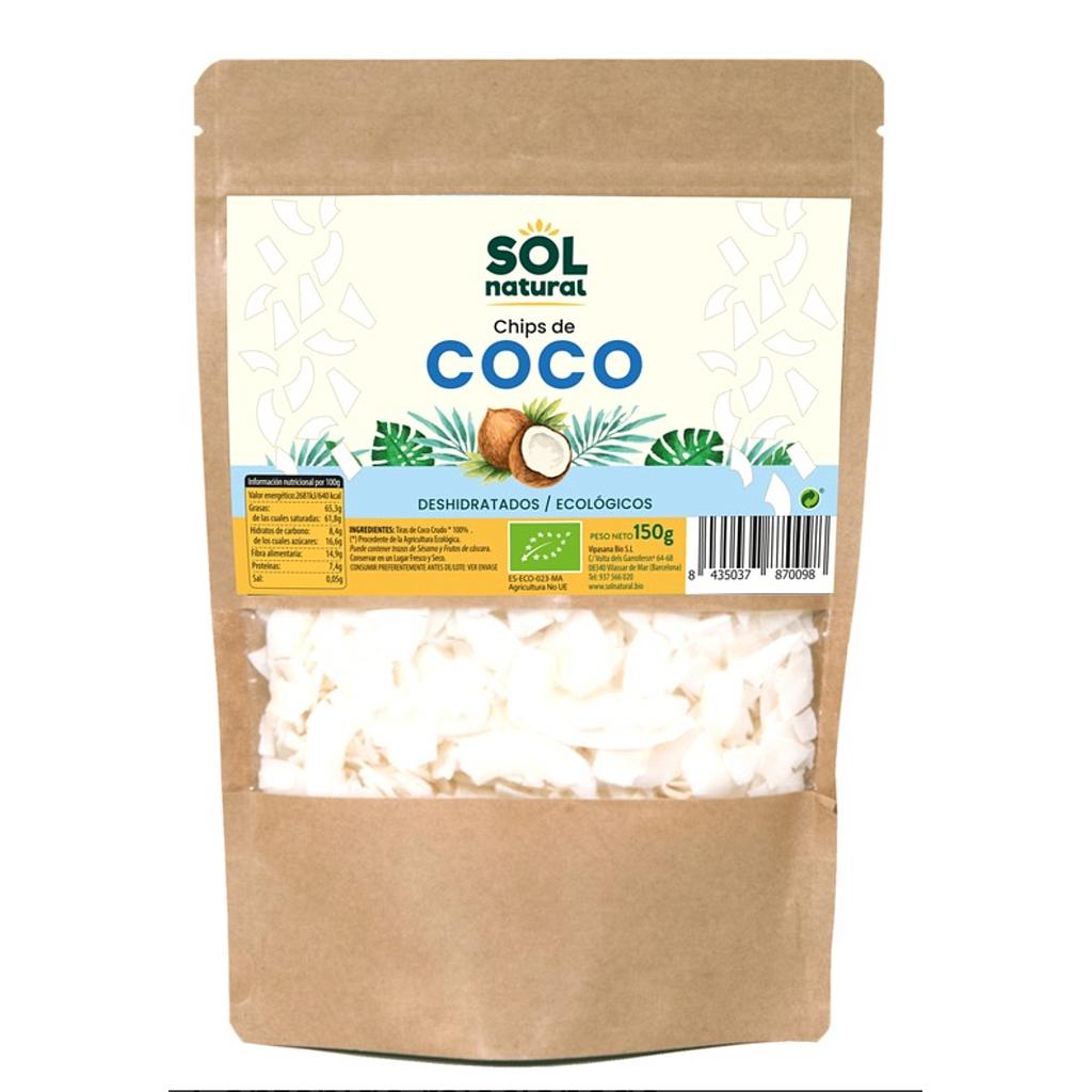 CHIPS COCO SOL NATURAL 150G