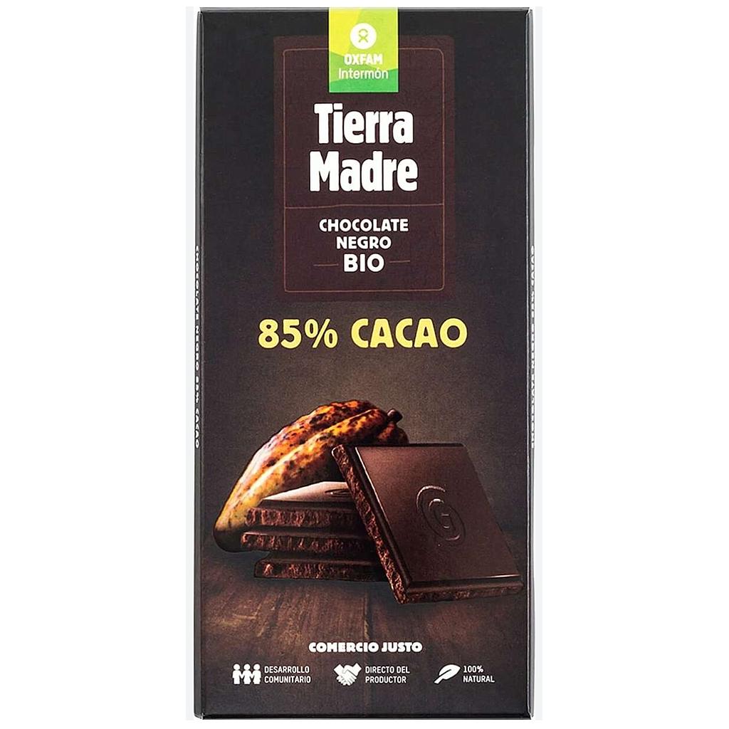 CHOCOLATE NEGRO 85% TIERRA MADRE 100G
