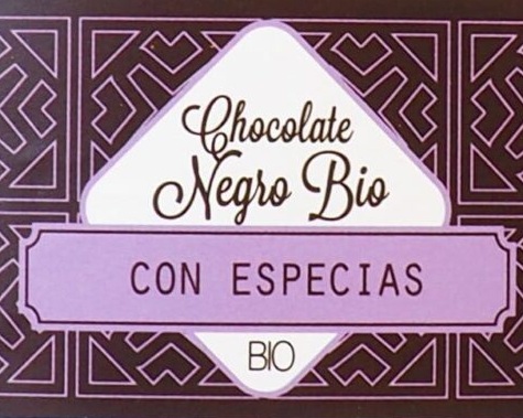 Chocolate negro con especias 80g ISABEL
