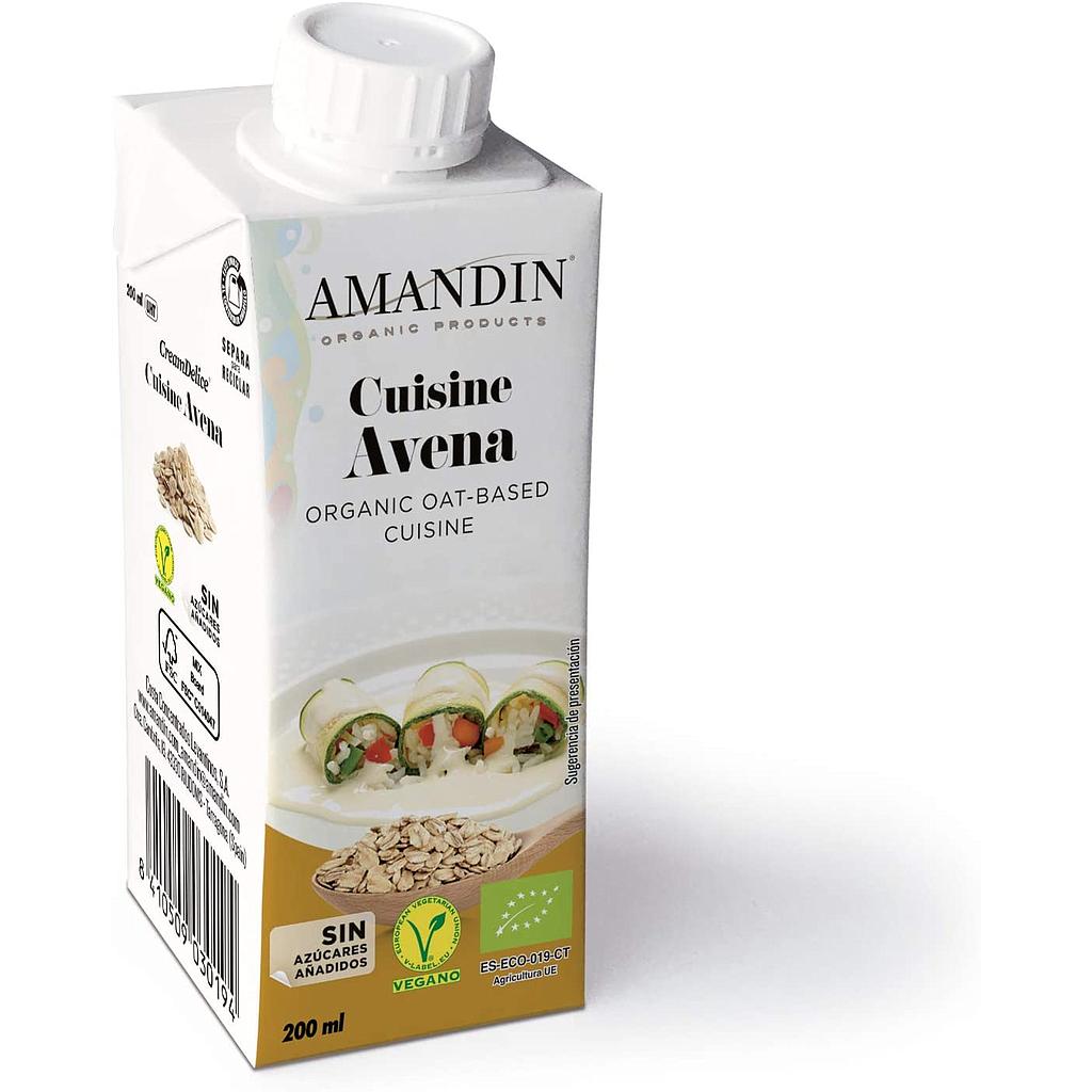 CREMA CUISINE AVENA AMANDIN 200ML