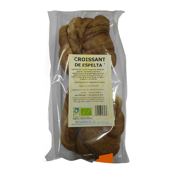 Croissant de espelta 300g BIOGREDOS