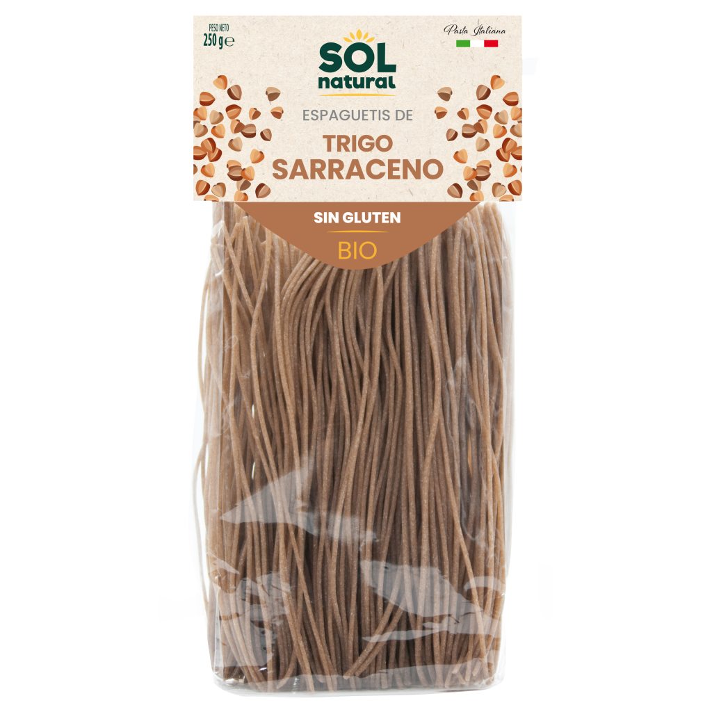 Espagueti trigo sarraceno 250g SOL NATURAL